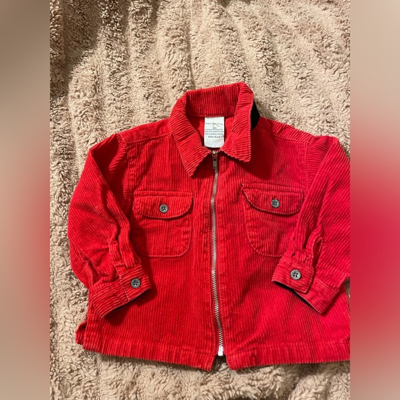 Calvin Klein Jeans Other - Vintage Calvin Klein Jeans Red Corduroy Baby Boy Shacket